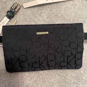 Calvin Klein Black Belt Bag
